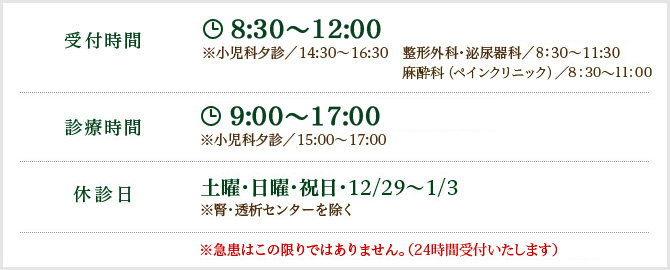 受付時間