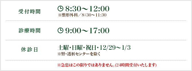 受付時間